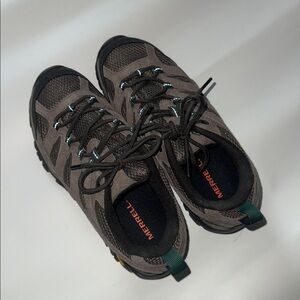 Merrell Brown and Black Hiking Shoes